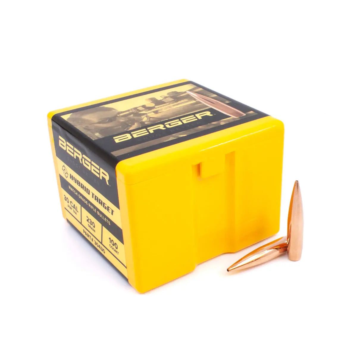 Palle BERGER .30 - 230GR Hybrid Target 100pz., foto 2