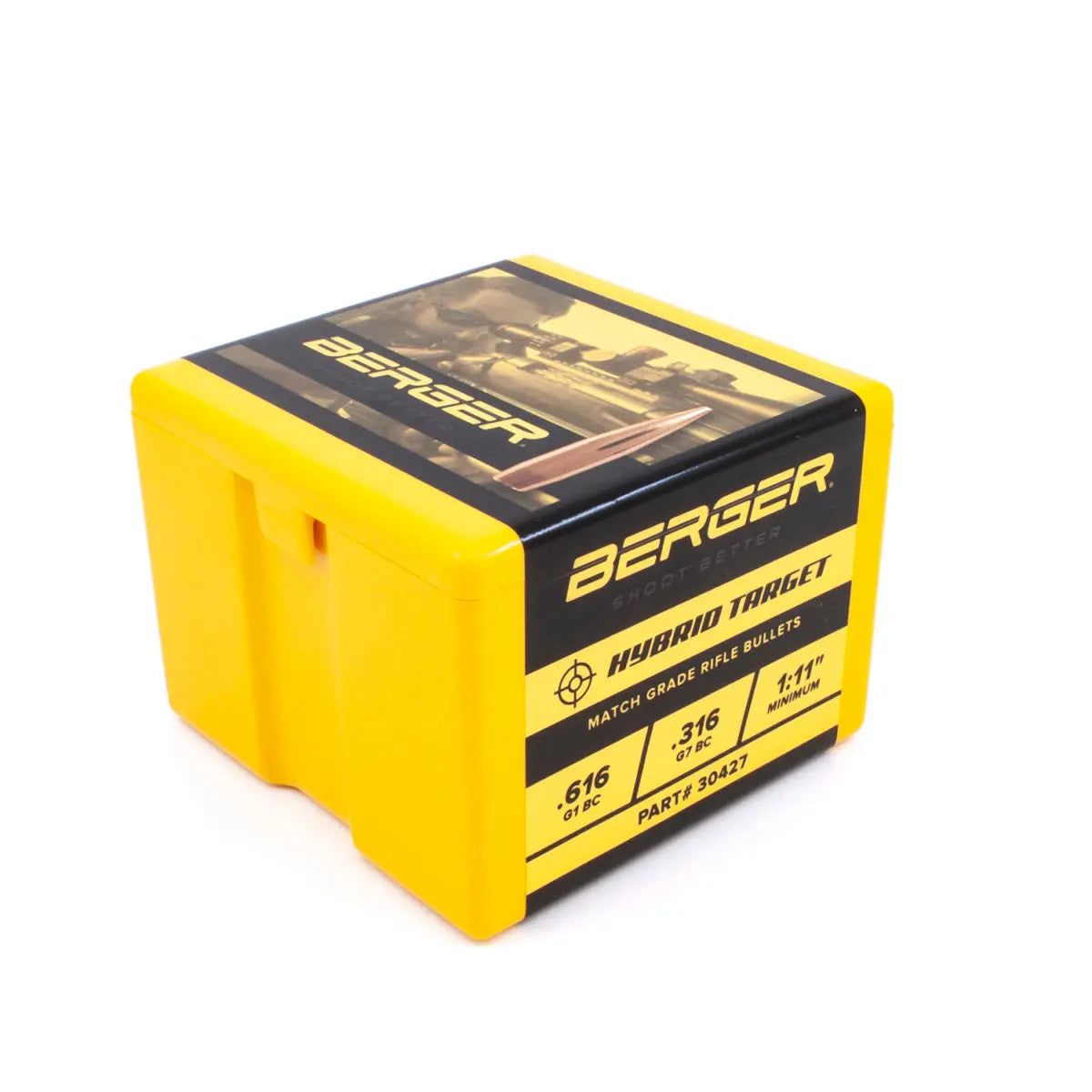 Palle BERGER .30 - 200GR Hybrid Target 100pz., foto 3