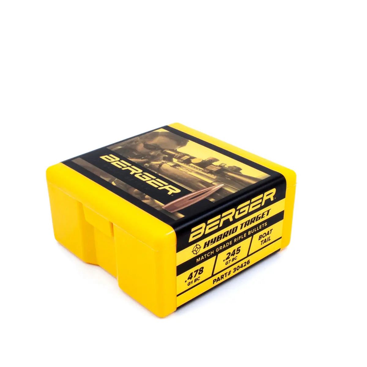 Palle BERGER .30 - 155GR Hybrid Target 100pz., foto 3