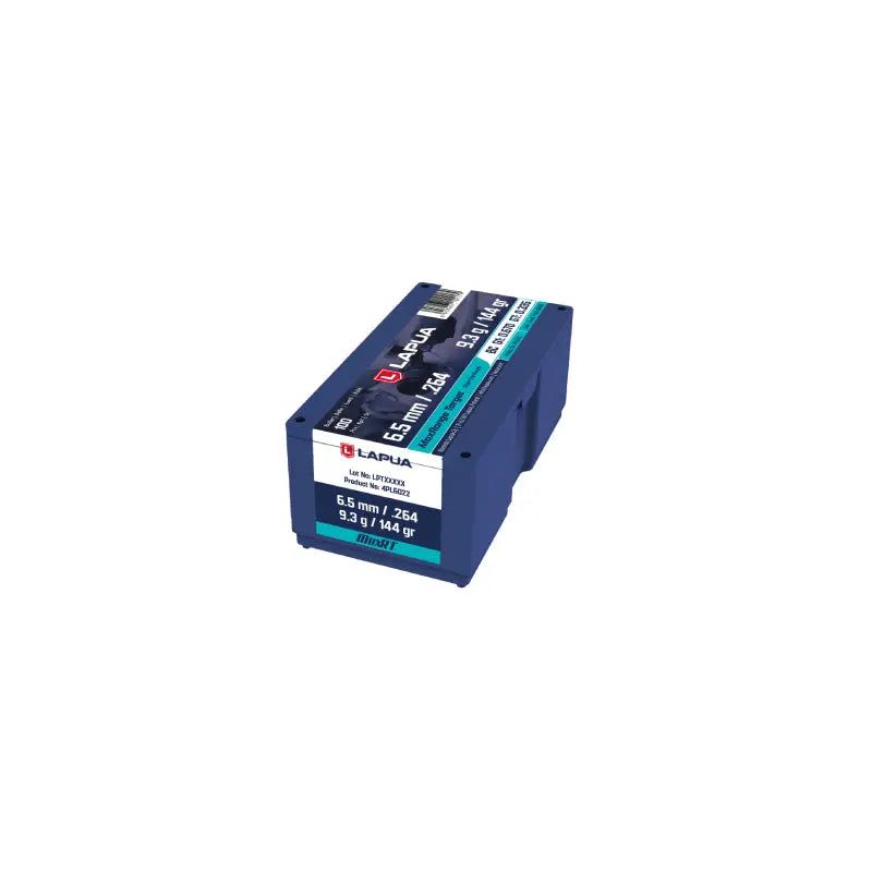 Palle LAPUA 6,5 (.264) MaxRange Target 144gr 100pz, foto 3