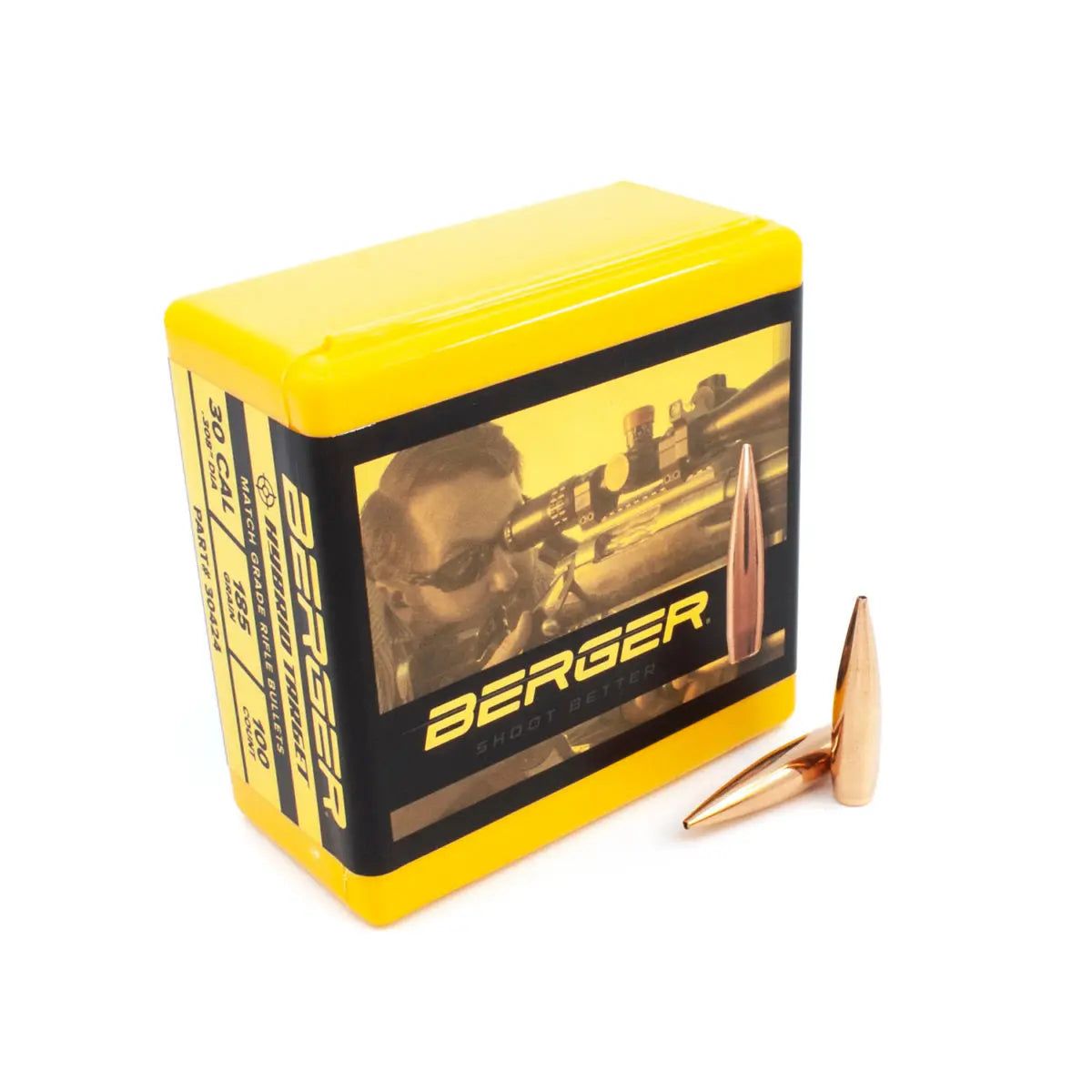 Palle BERGER .30 - 185GR Hybrid Target 100pz., foto 2