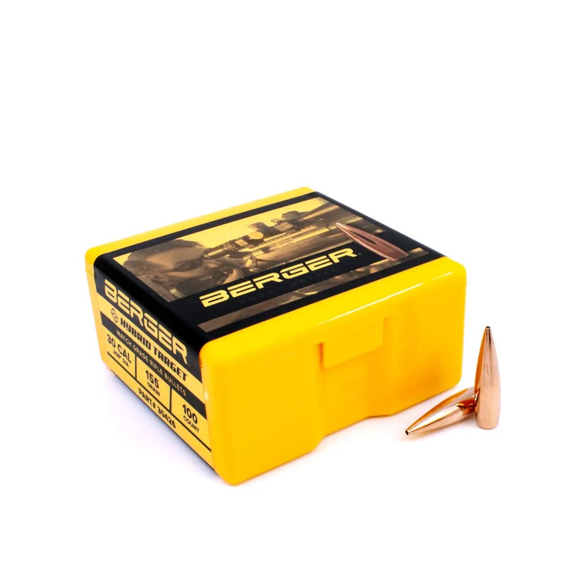 Palle BERGER .30 - 155GR Hybrid Target 100pz.