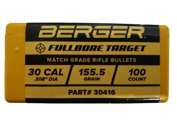 Palle BERGER .30 - 155,5GR Fullbore Target 100pz., foto 3