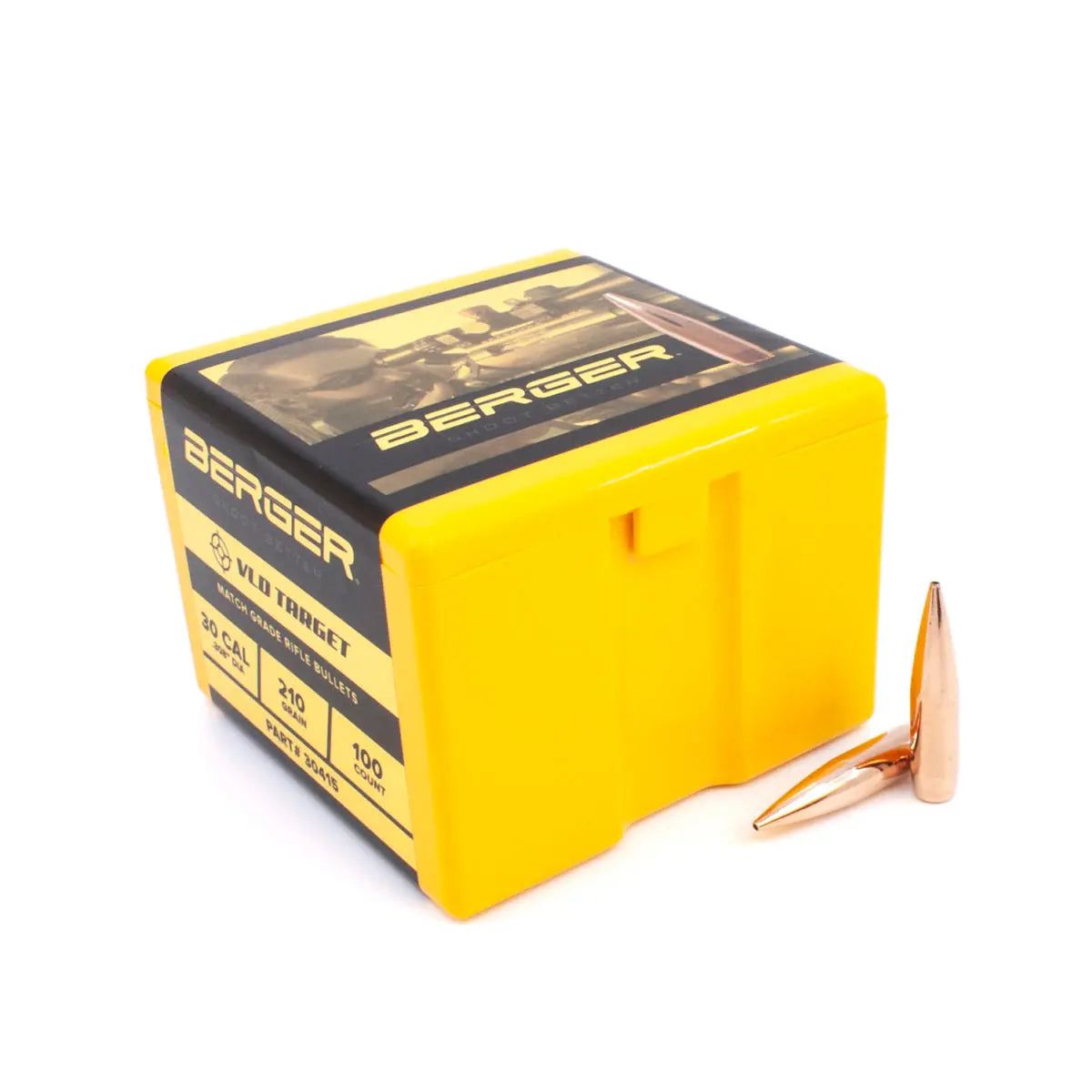 Palle BERGER .30 - 210 GR VLD Target 100pz., foto 2