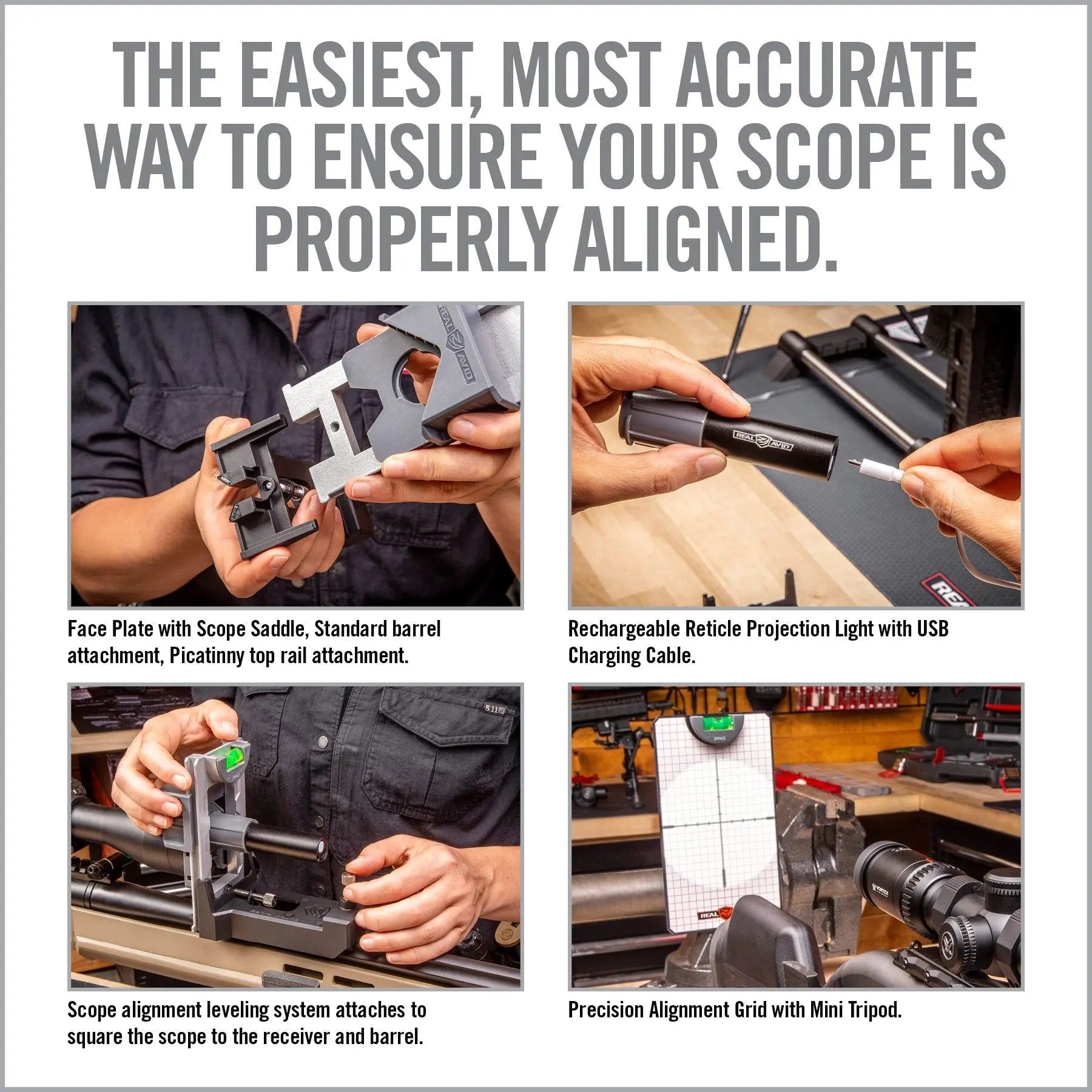 Master Scope Mounting Kit | Real Avid, foto 9