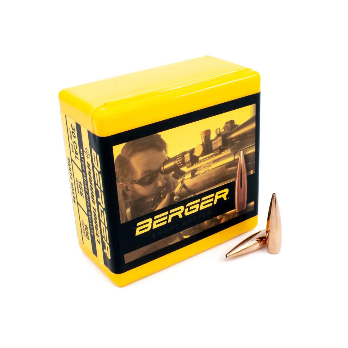 Palle BERGER .30 - 155GR Hybrid Target 100pz., foto 2