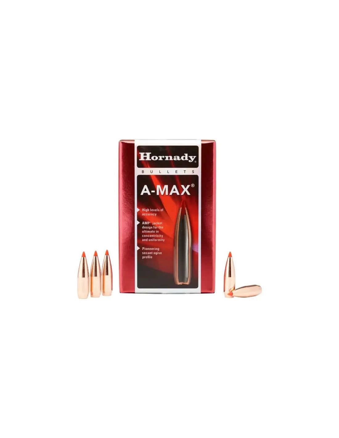 HORNADY PALLE A-MAX 308 168GR MATCH - 30502