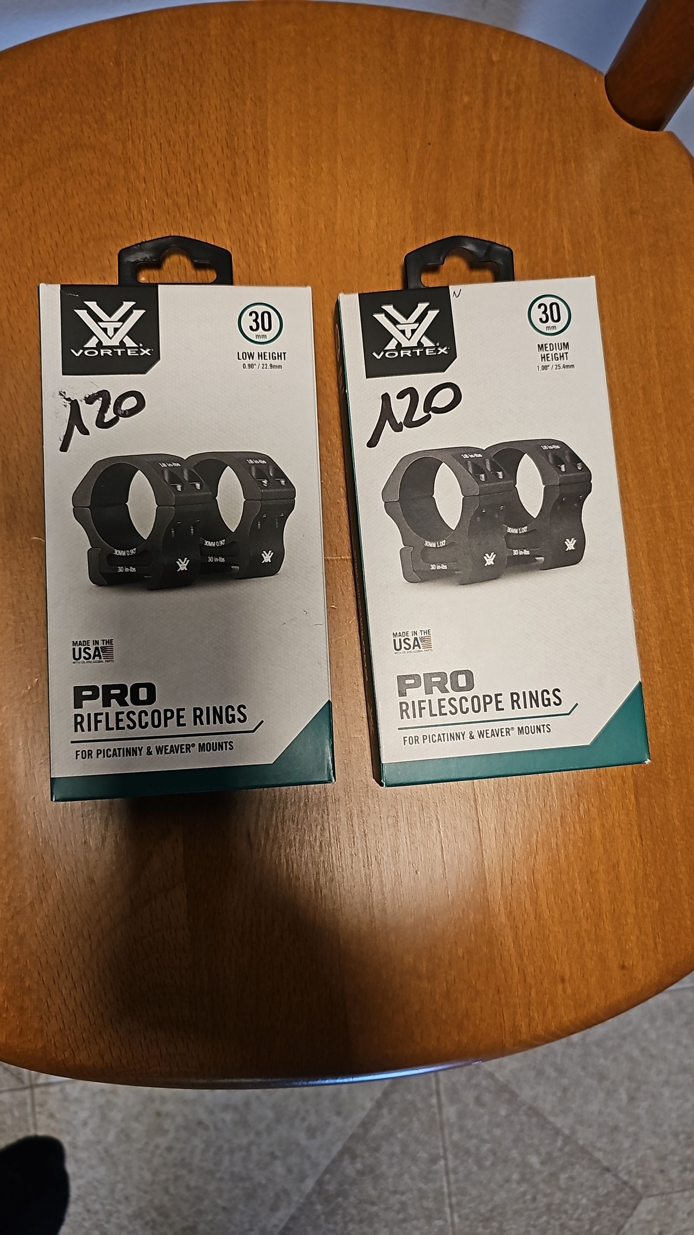 Anelli Vortex 30mm