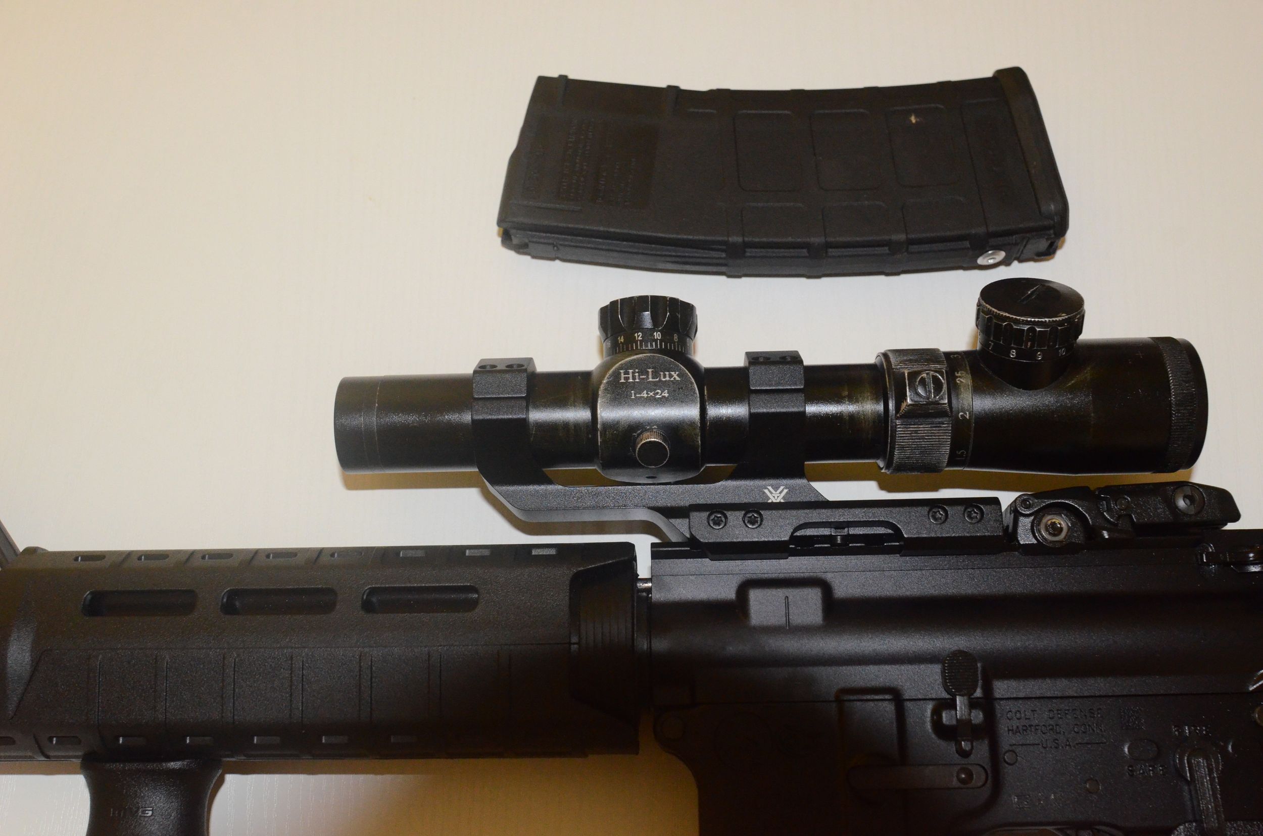 COLT M 4 CARBINE CAL 5.56 MM DEFENSE HARTFORD. CONN. U.S.A. ( CAL. 223 )., foto 5