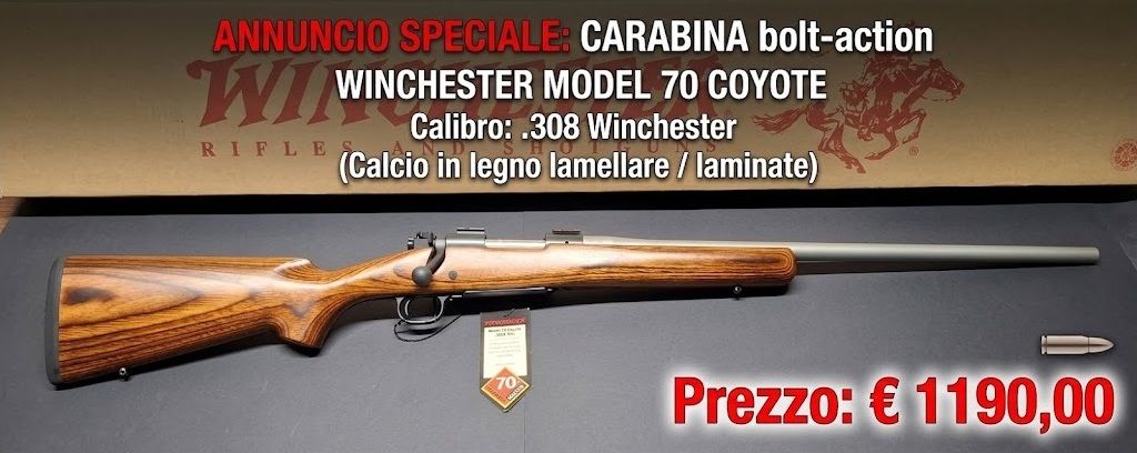 Winchester Model 70 Coyote Laminated .308 Winchester