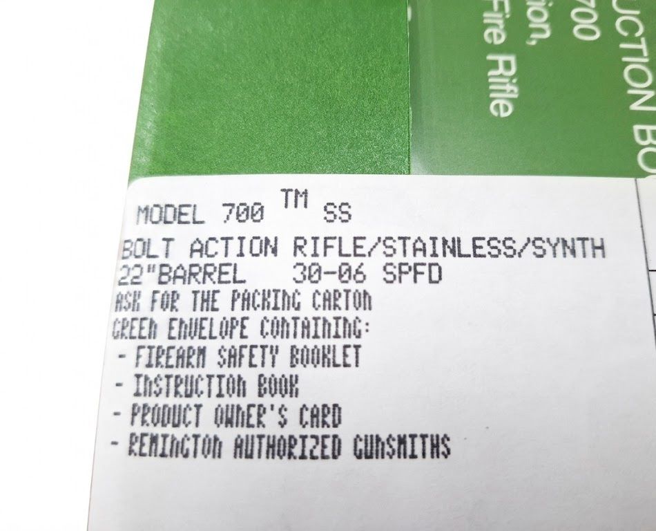 Remington 700 ADL Stainless Synthetic, foto 2