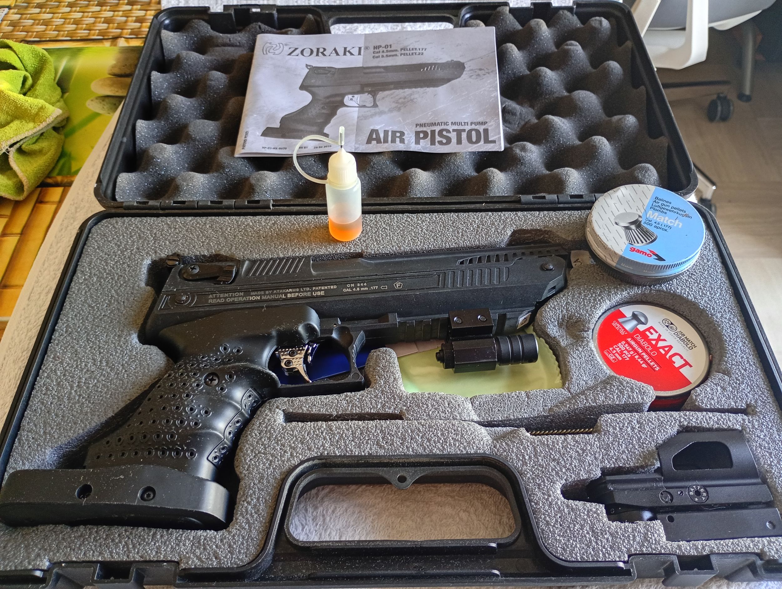 ATAK ARMS  Zoraki  HP- 01 calibro  4.5  libera vendita.