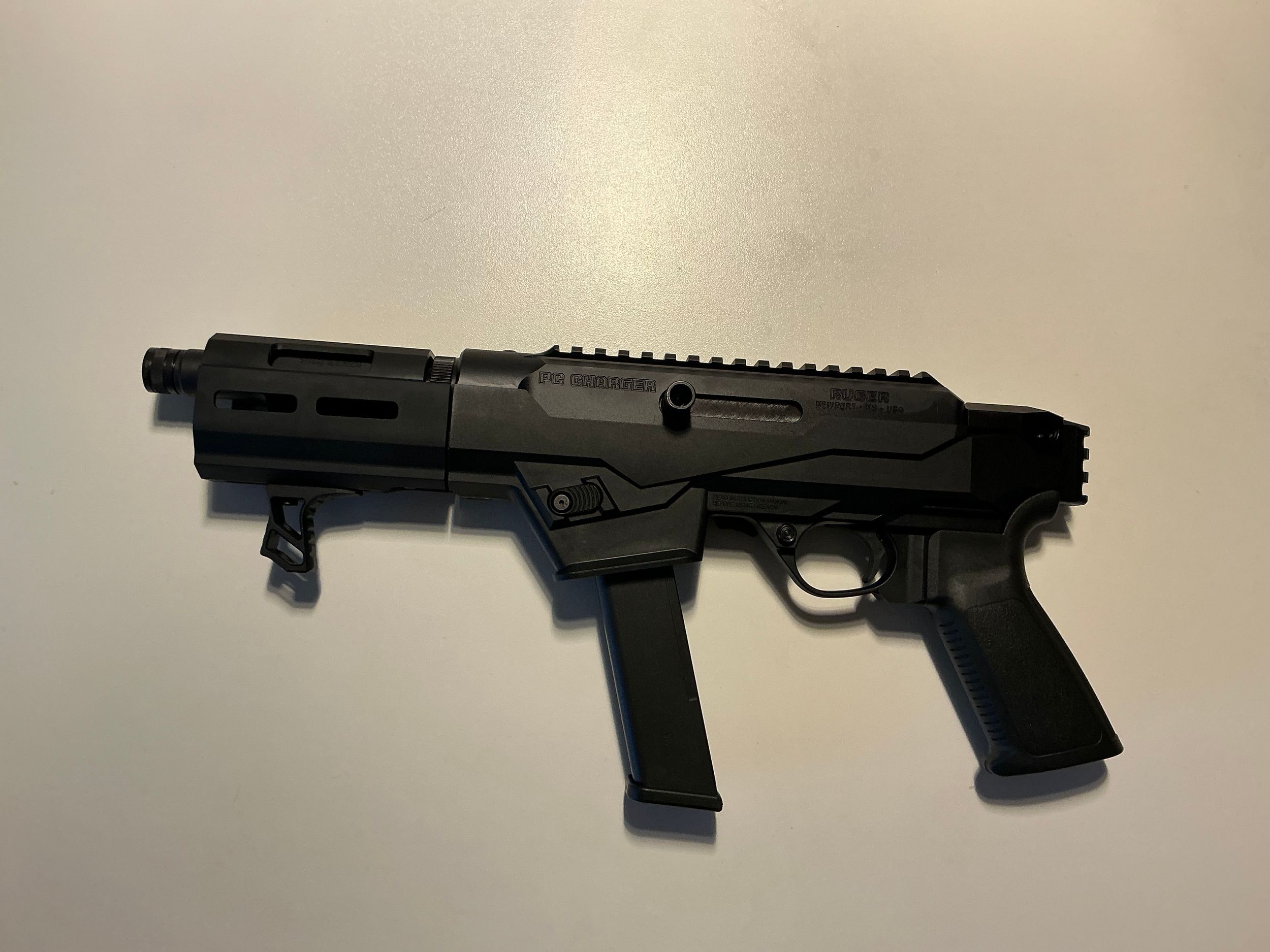 ruger  pc-charger  black  9mm luger