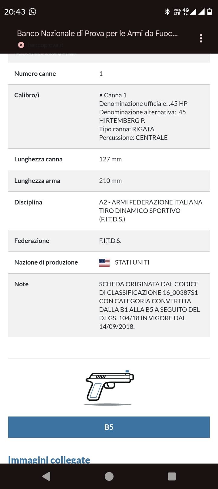 Colt Combat Elite 45HP SPORTIVA, foto 5