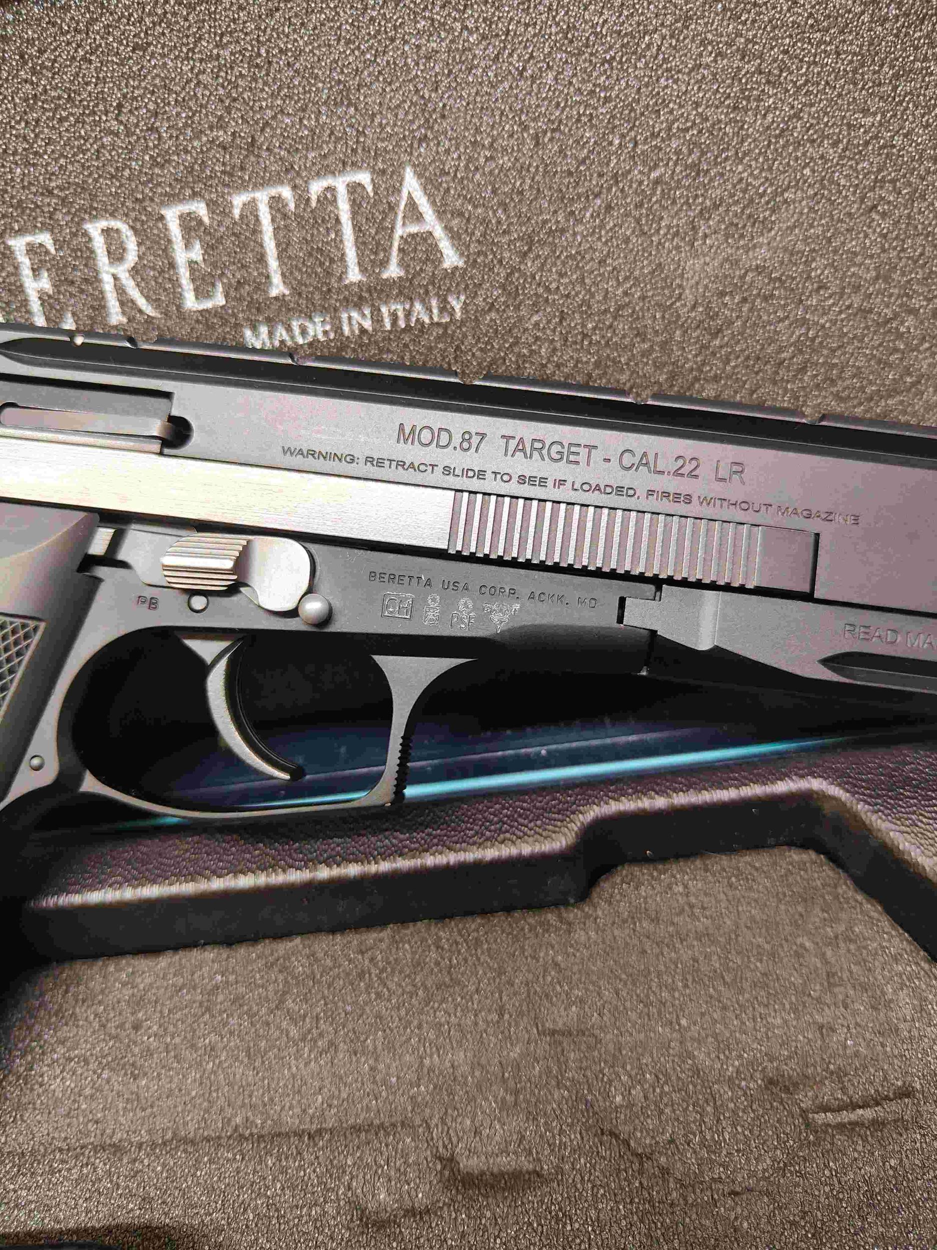 PISTOLA BERETTA CAL. 22 TARGET, foto 2